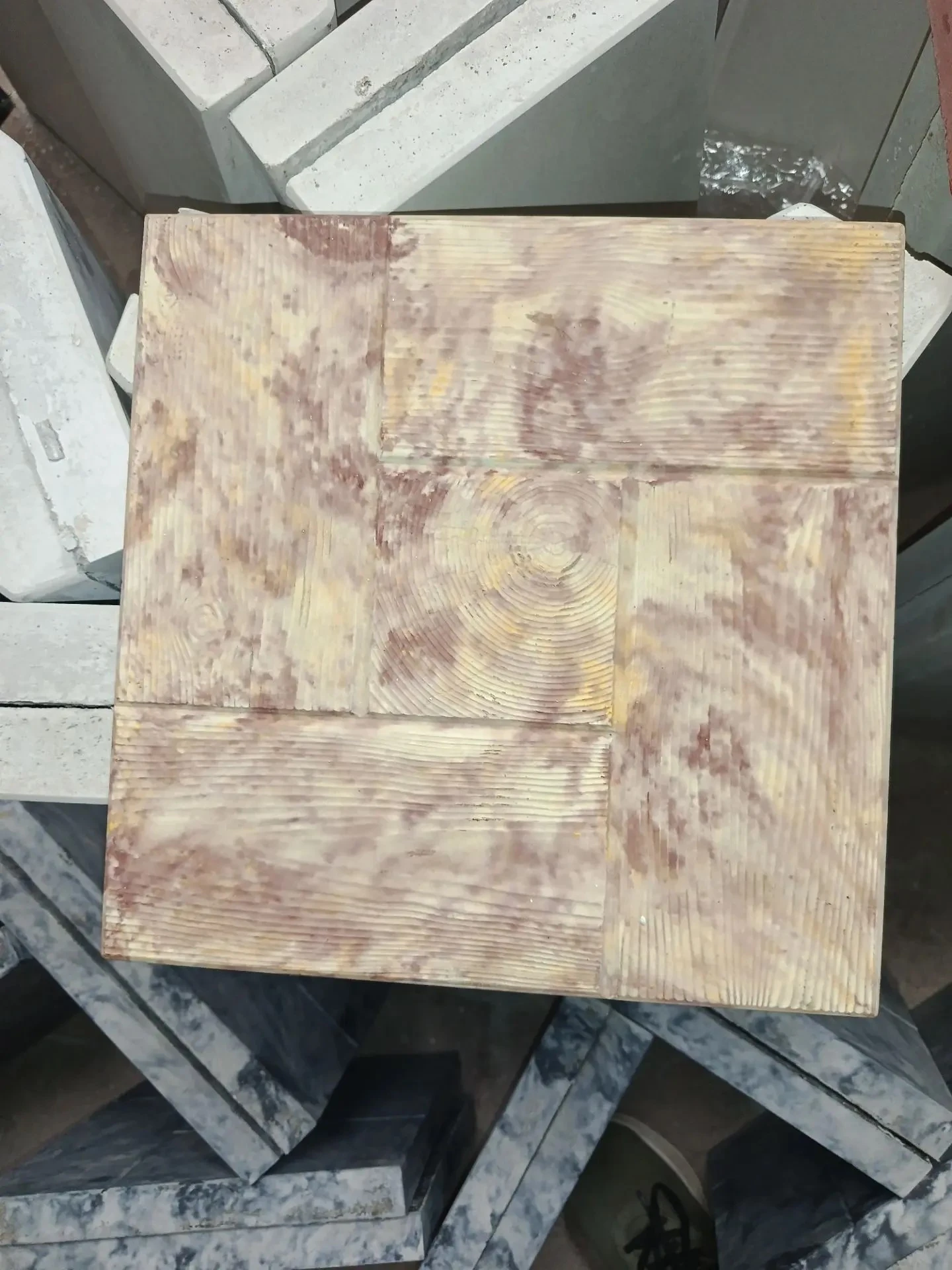 Плитка литьевая 300x300x30 Базальт