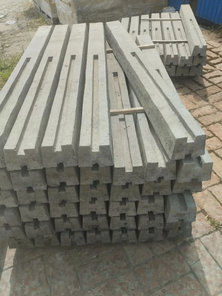 Бетонный столб 2 секционный